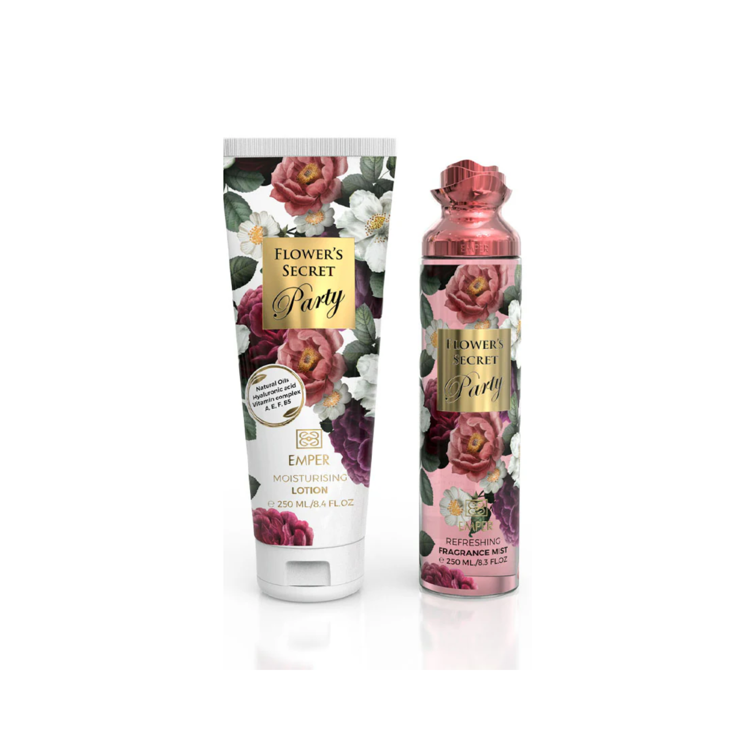 Flower‘s Secret Party Gift Set Body Lotion e Body Spray