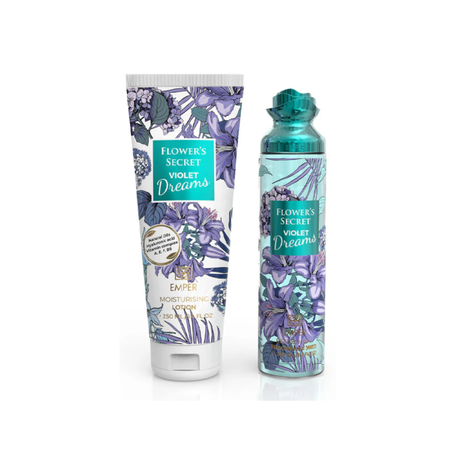 Flower‘s Secret Violet Dreams Gift Set Body Lotion e Body Spray