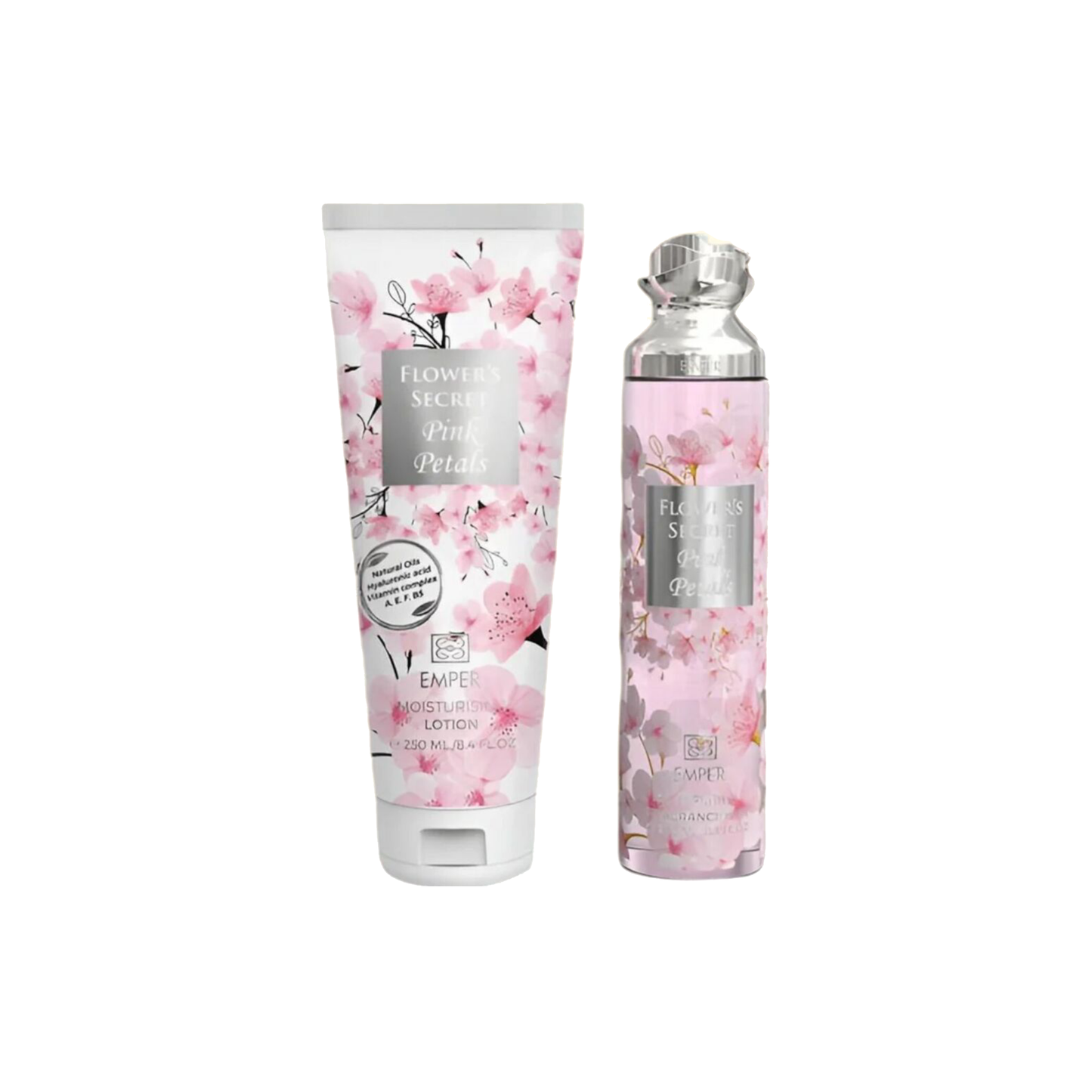 Flower‘s Secret Pink Petals Gift Set Body Lotion e Body Spray