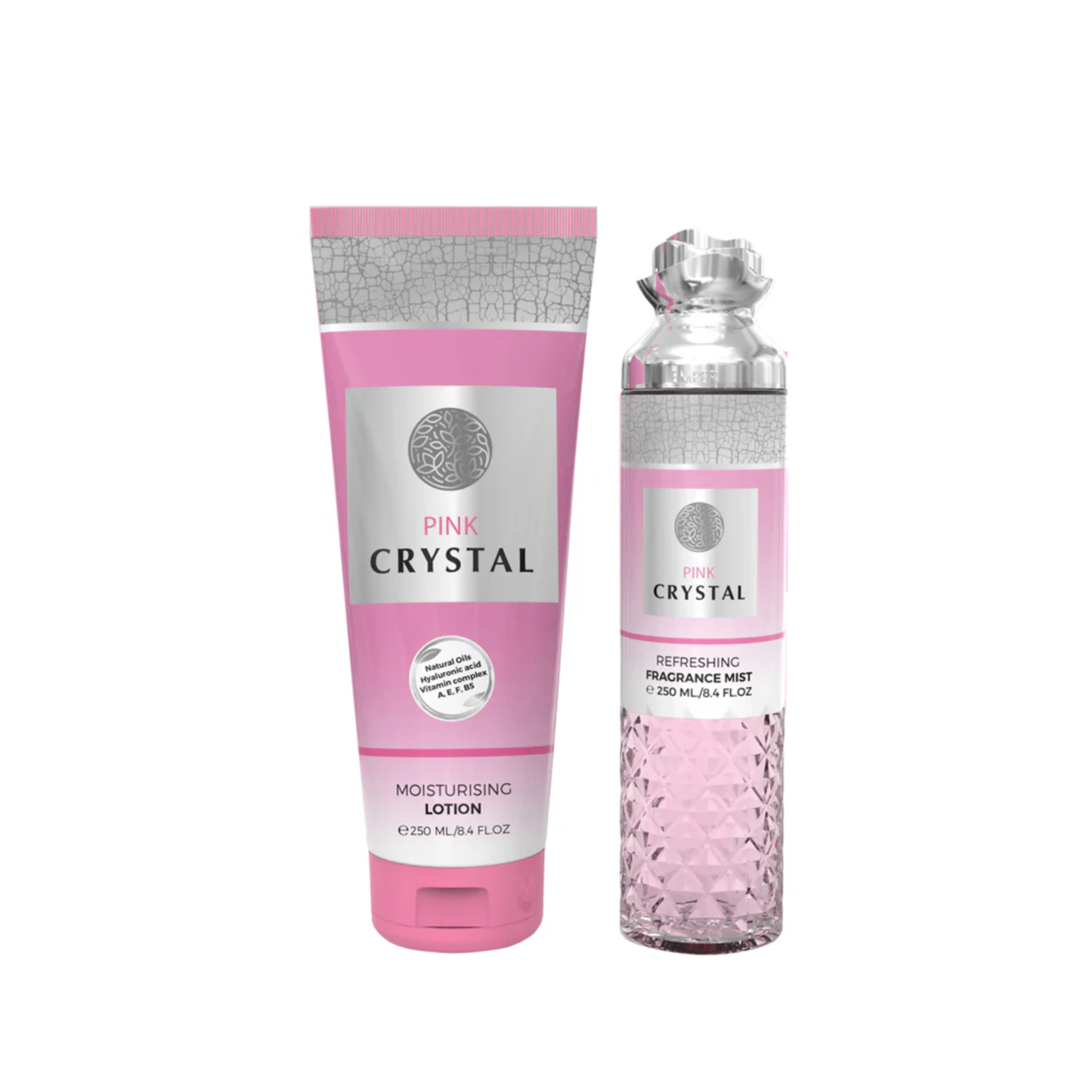 MILESTONE Gift Set 2 IN 1 Pink Crystal